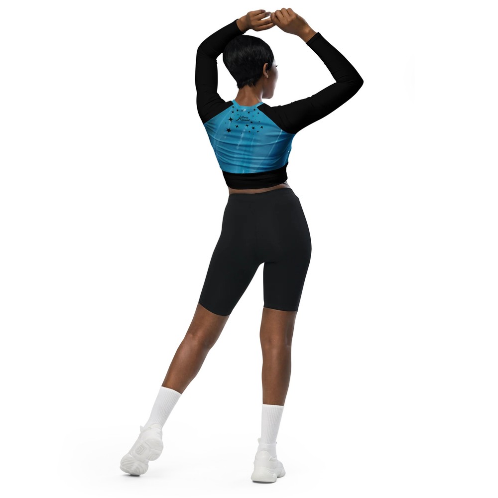 FleX Long-sleeve Crop Top