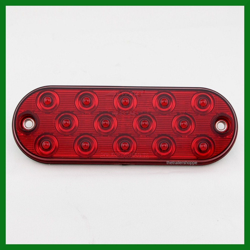 Maxxima 6" Low Profile Oval 14 LED Stop, Tail, Turn Light for Trailers M63350R