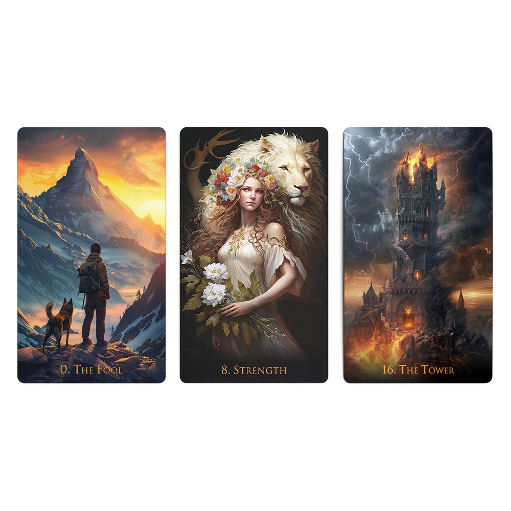 Weird World Tarot Second Edition, 78 Cards Tarot Deck