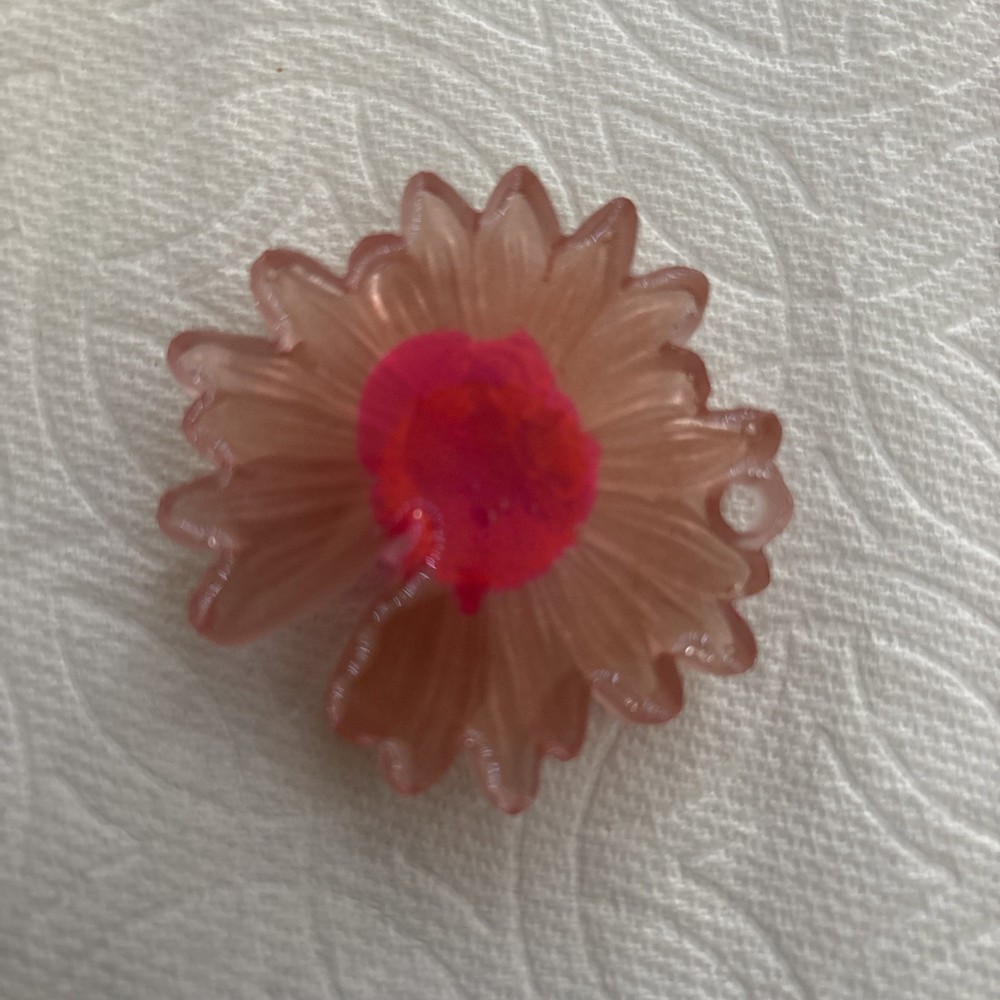 Uv Reactive, Resin Flower Kitchen Magnet