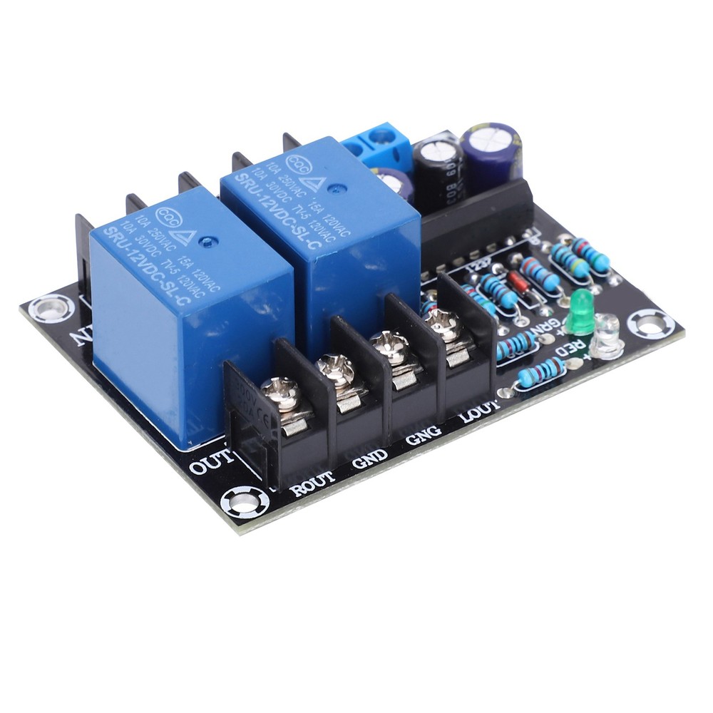 Speaker Protection Board DualChannel Voltage Regulator Delay Module AC1215V