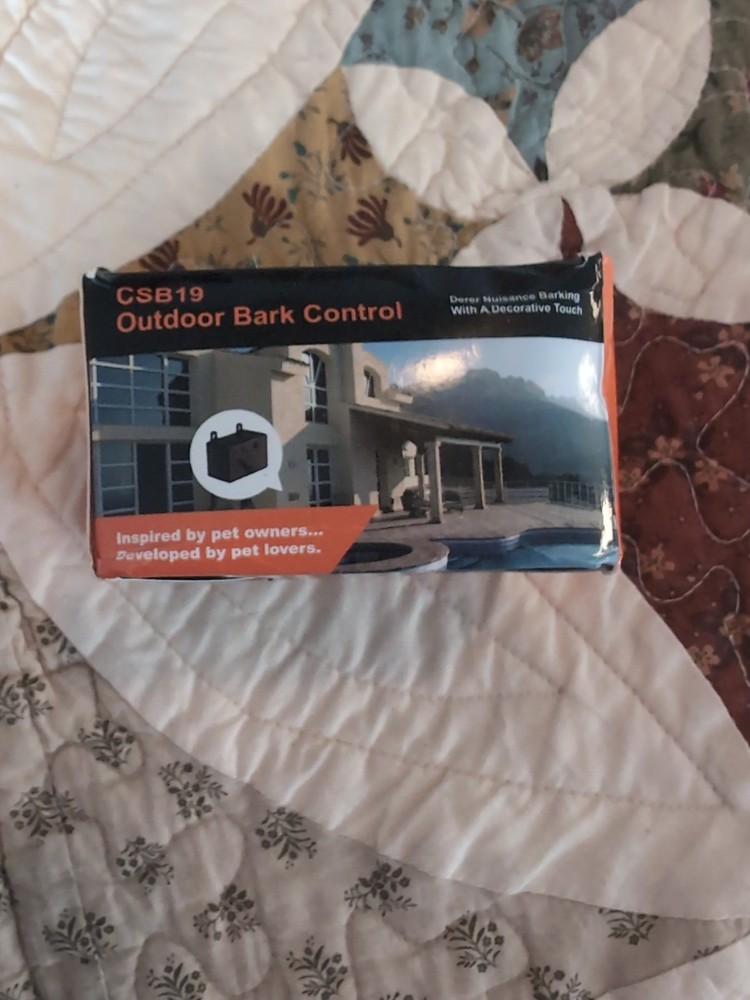 outdoor bark control