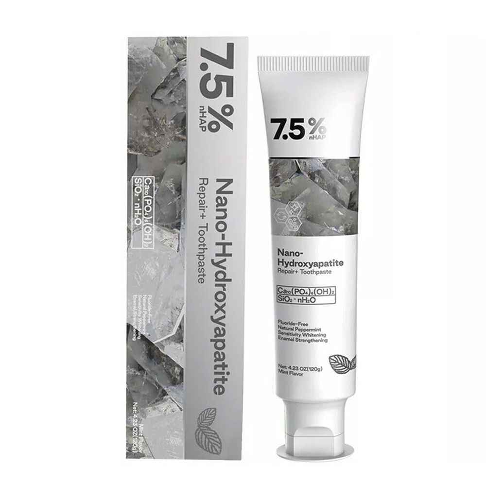 7.5% Hap Nano-Hydroxyapatite Toothpaste Remove Deep Clean For Sensitive Teeth US