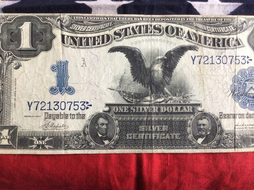 1899 “ Black Eagle “ Silver Certificate