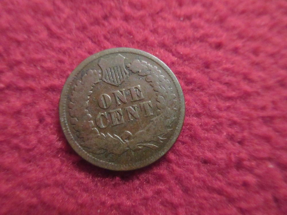 1879 DATED INDIAN CENT ORIGINAL