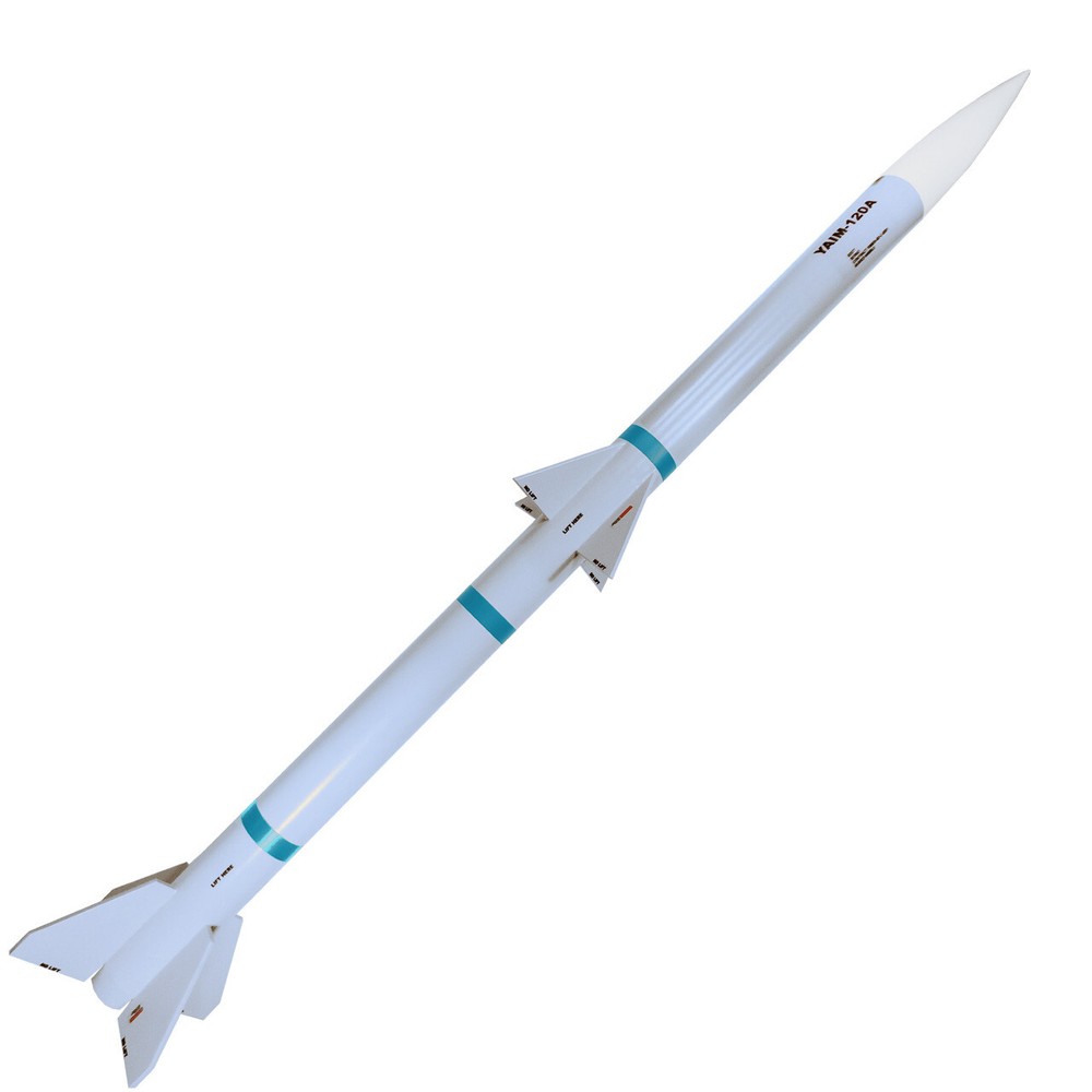 Rocketarium Flying Model Rocket Kit AMRAAM 120A  RK-1012