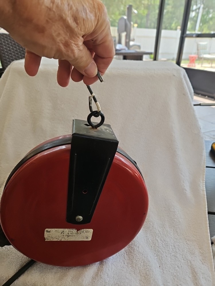 Craftsman Retractable 30 Ft Corded Retractable Work Light Tool !LOOK!