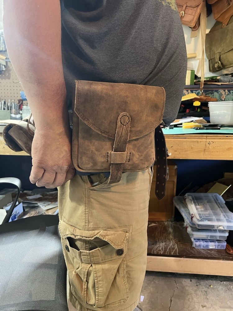 Black Powder Shooting Belt Bag
