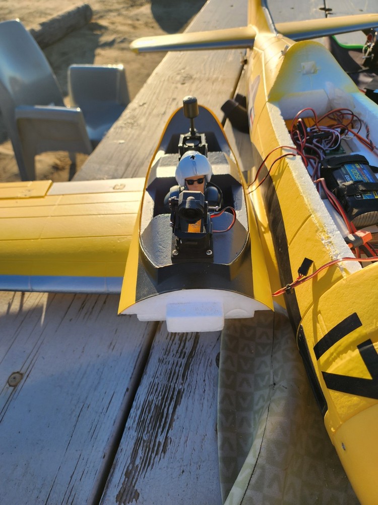 RC PLANE T-28 Trojan BNF FPV WITH DJI HEADTRACKER