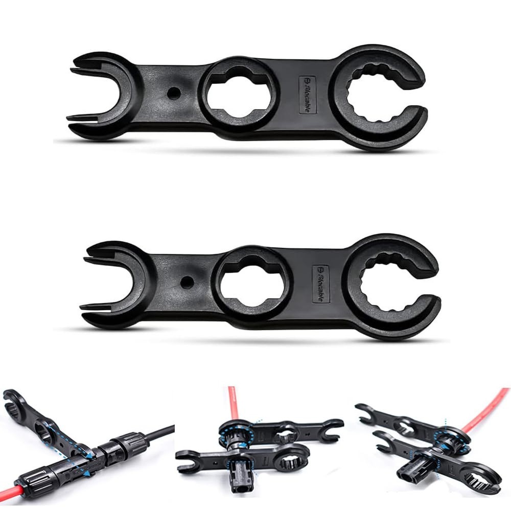 Solar Panel Connector Assembly Tool, Solar Wrenches/Spanner, Solar Disconnect...