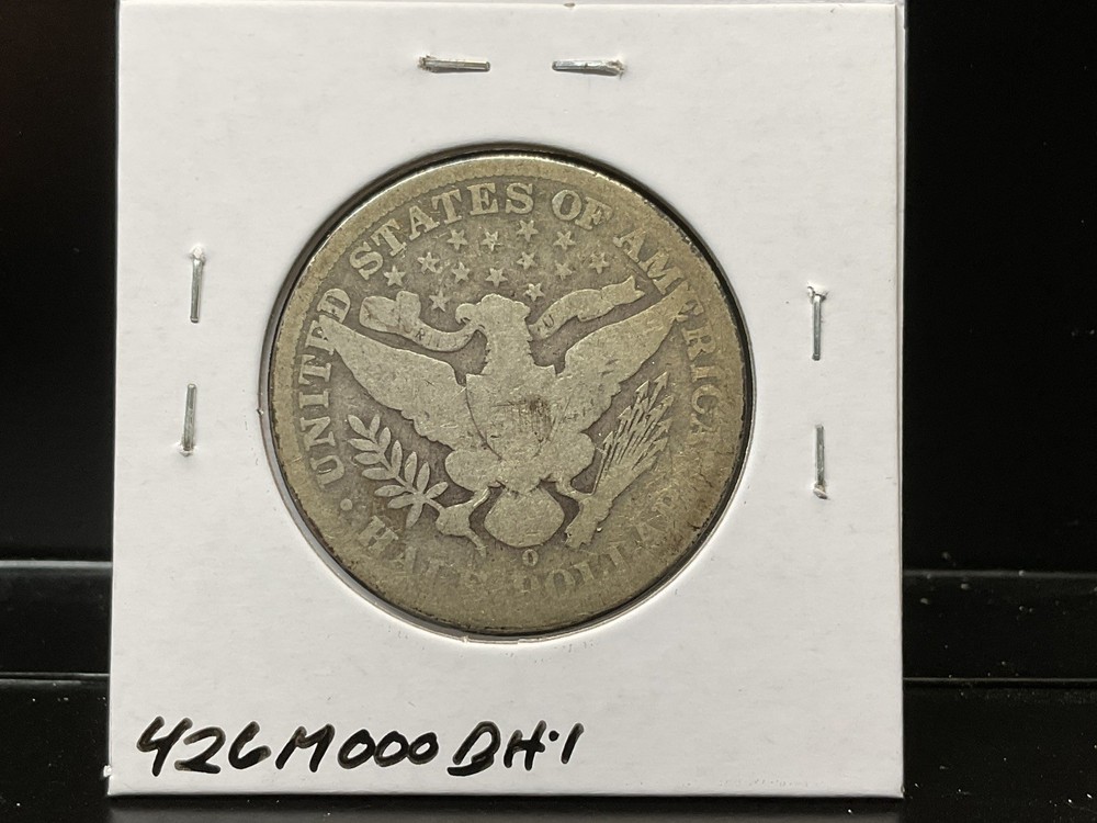 1900-O Barber Half