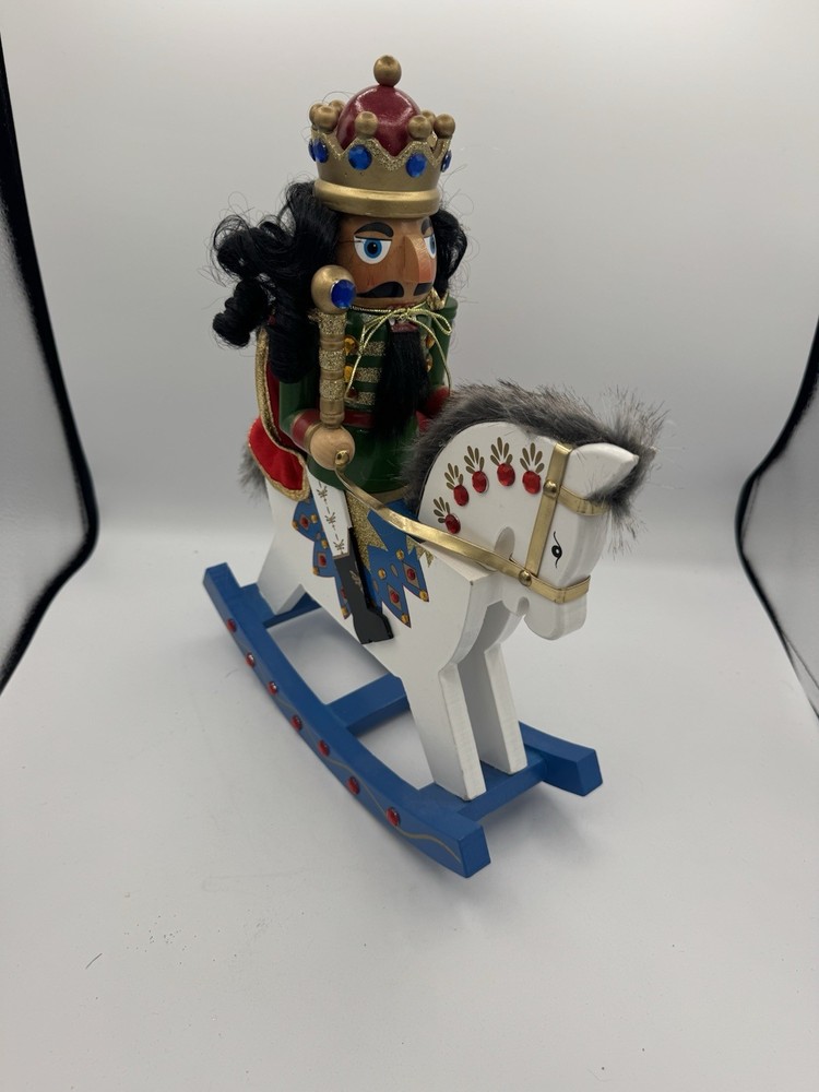 Riding Horse Nutcracker 14.5 Tall