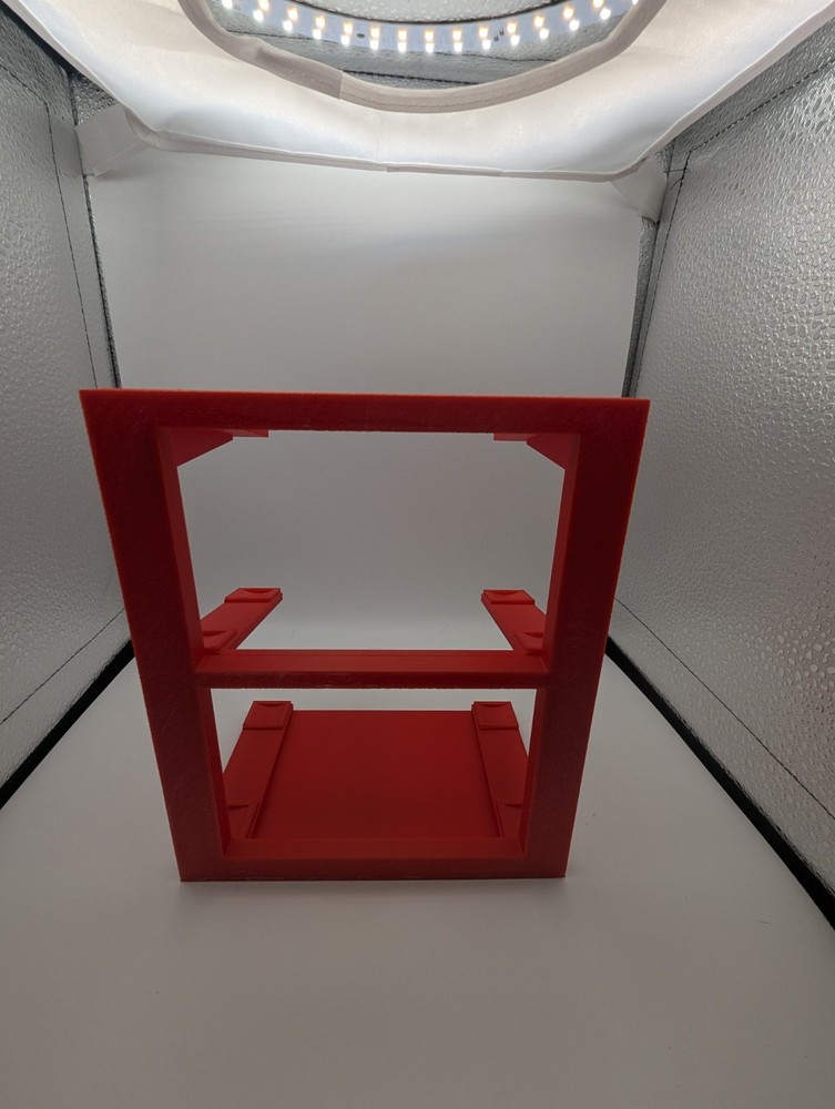 3D Printer 3 Tier 1/24 Diecast Display Stand (Red)