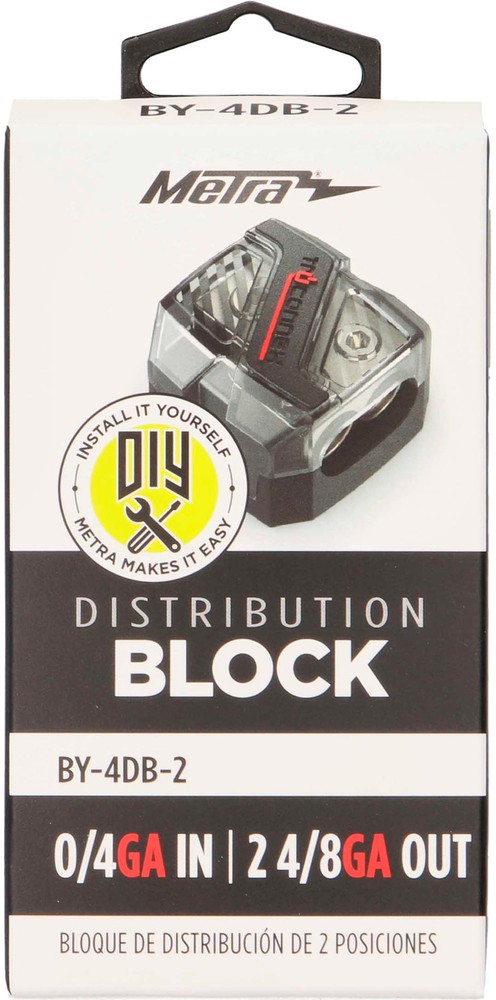 Metra - Power/Ground Distribution Block - Black