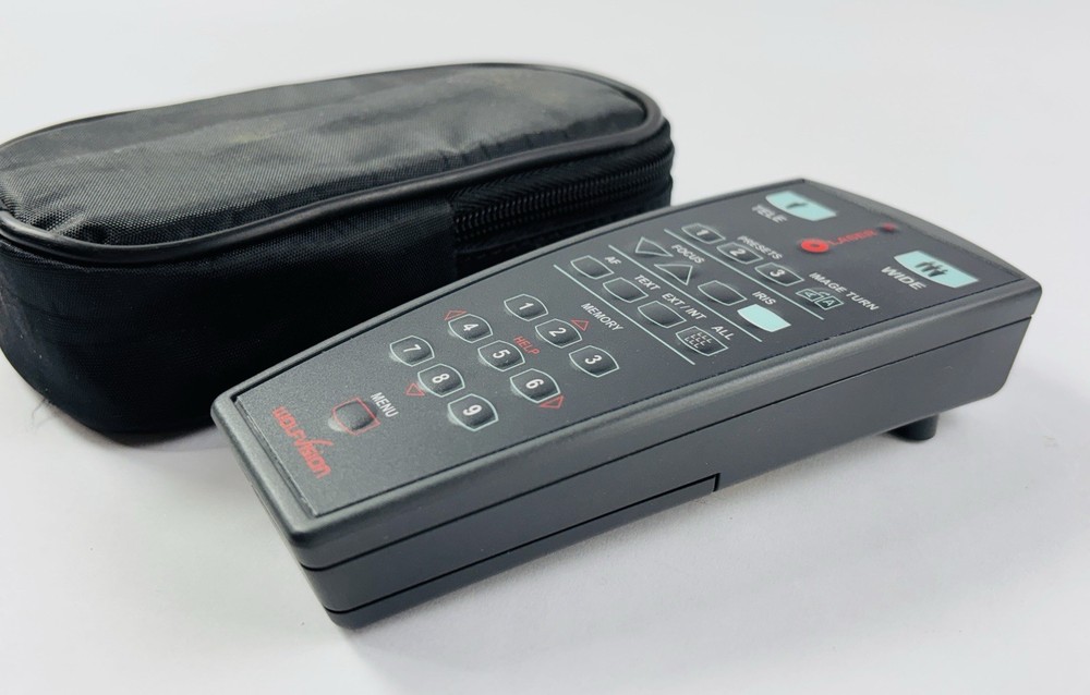 WolfVision Visualizer Remote Control with Case - Tested & Working - Genuine