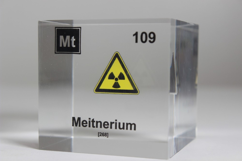 Meitnerium Element Cube