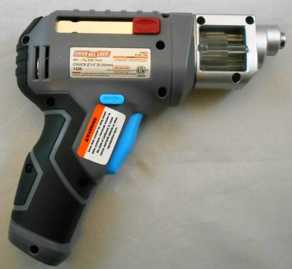 Channel Lock Rapid Fire Power Screwdriver Drills Tools Bits Home Shop Auto