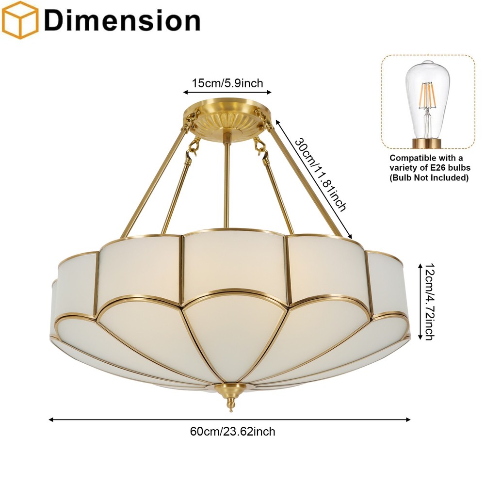 Ceiling Light Gold Ceiling Light Fixture Ceiling Lamp for Bedroom Kitchen