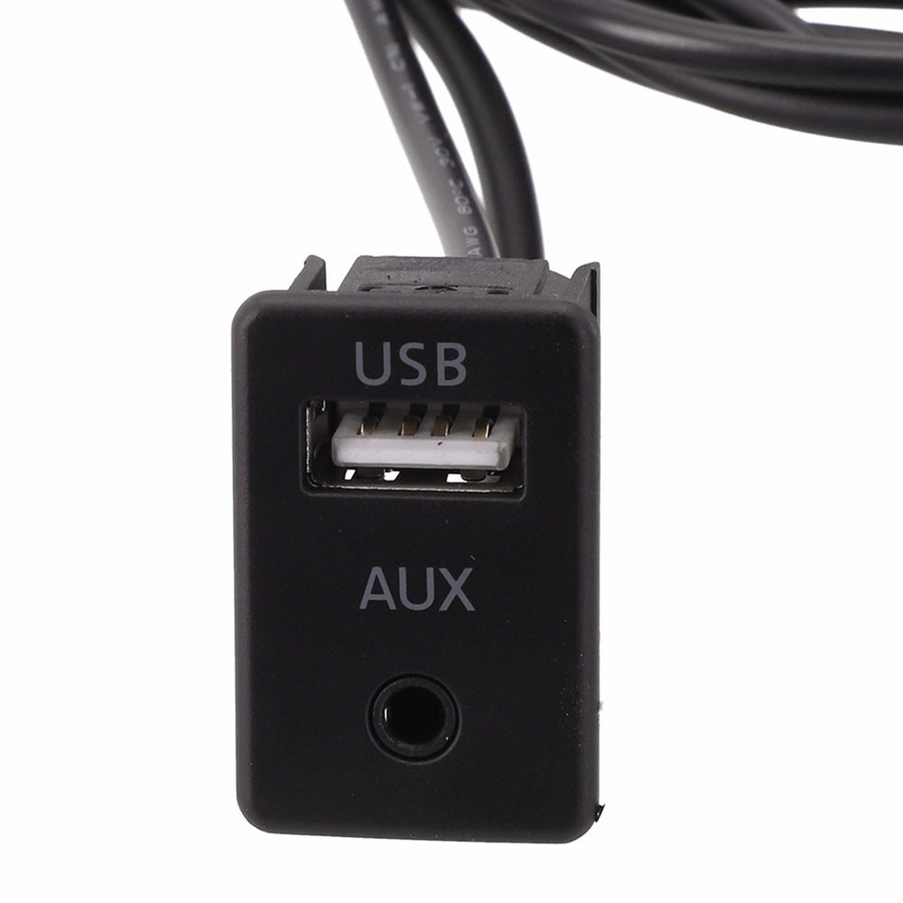 Flush Mount AUX USB Connection for Cars and RVs Easy Installation Solution