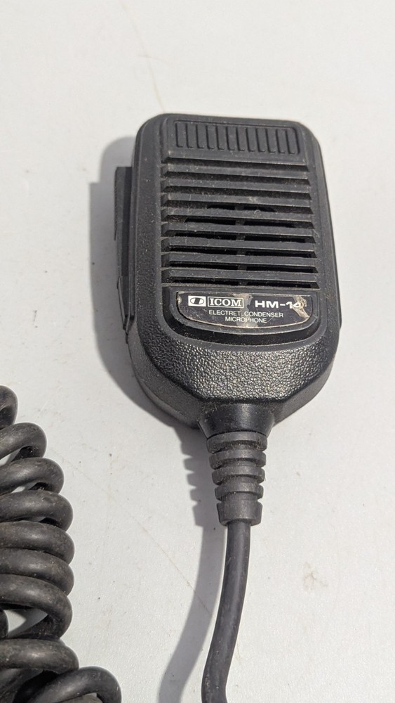 ICOM HM-14 microphone  made in JAPAN