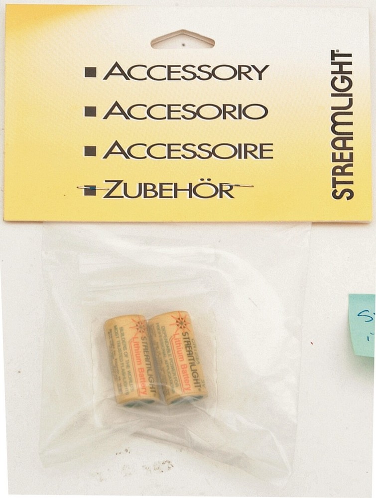 Streamlight Replacement Lithium Batteries, Made in USA, # STR85175