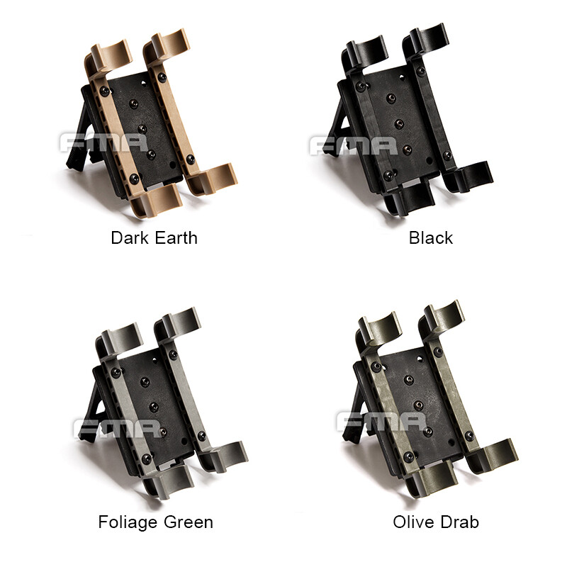 FMA Fixed Practical 4Q Independent Series Shotshell Carrier Plastic for Belt