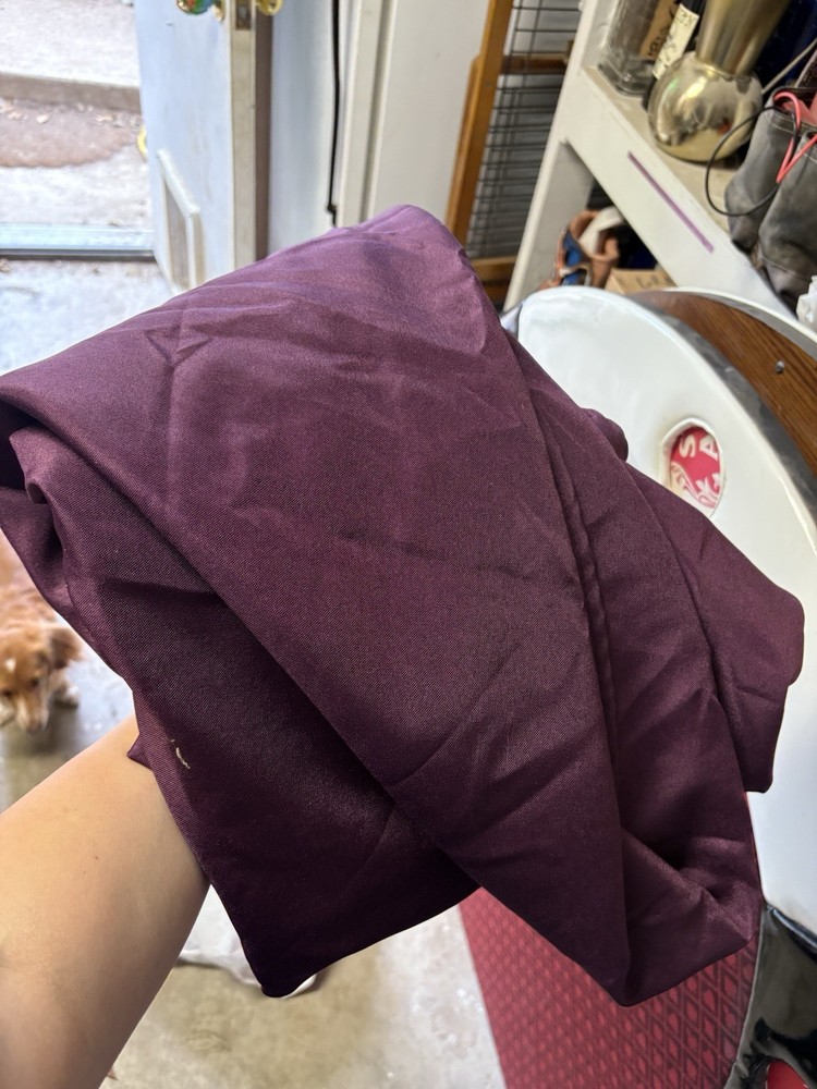 10’ Eggplant Colored Round Tablecloths X 15