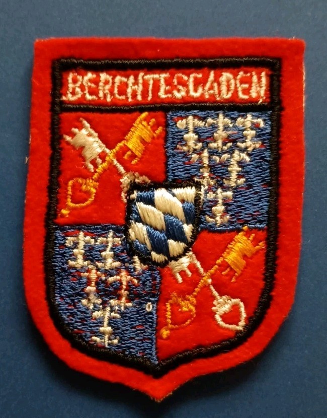 VTG Berchtesgaden Germany Felt Ski Patch