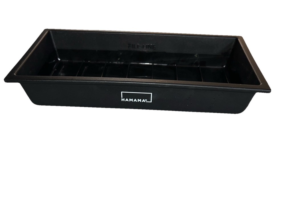 Hamama, Microgreens & Sprout Tray, Black