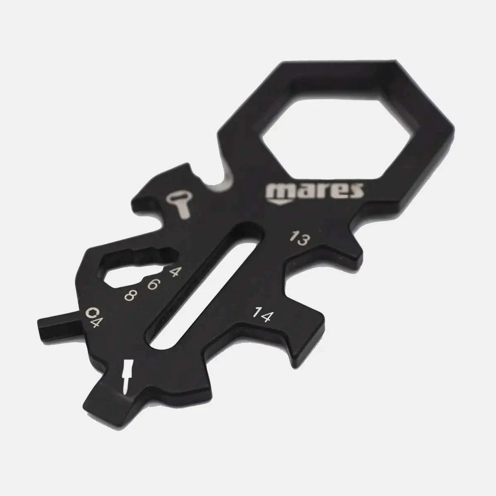 Mares Smarty Mini Multitool – Compact Stainless Steel Dive Tool