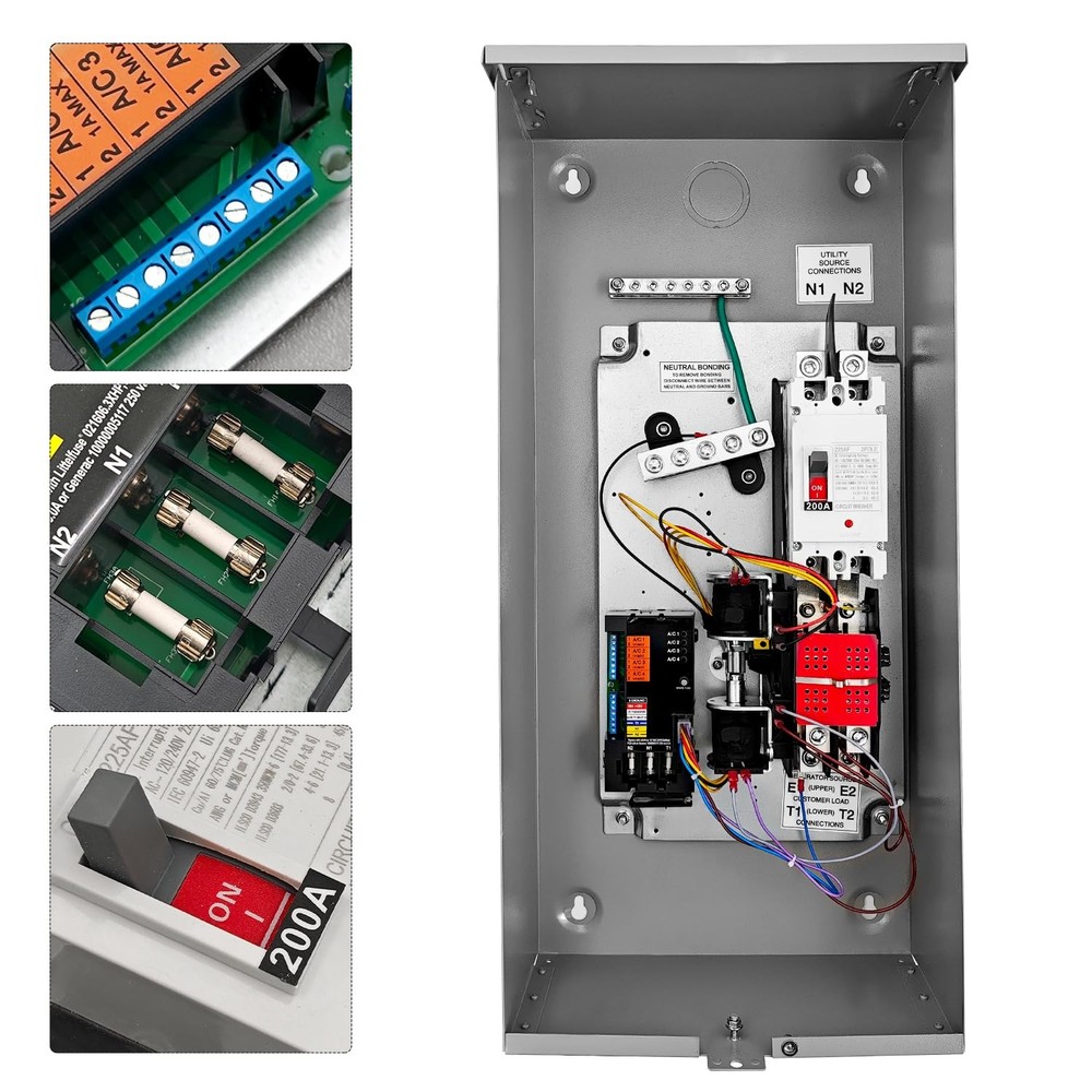 200A Single Phase ATS for Generac RXSW200A3 Replacement