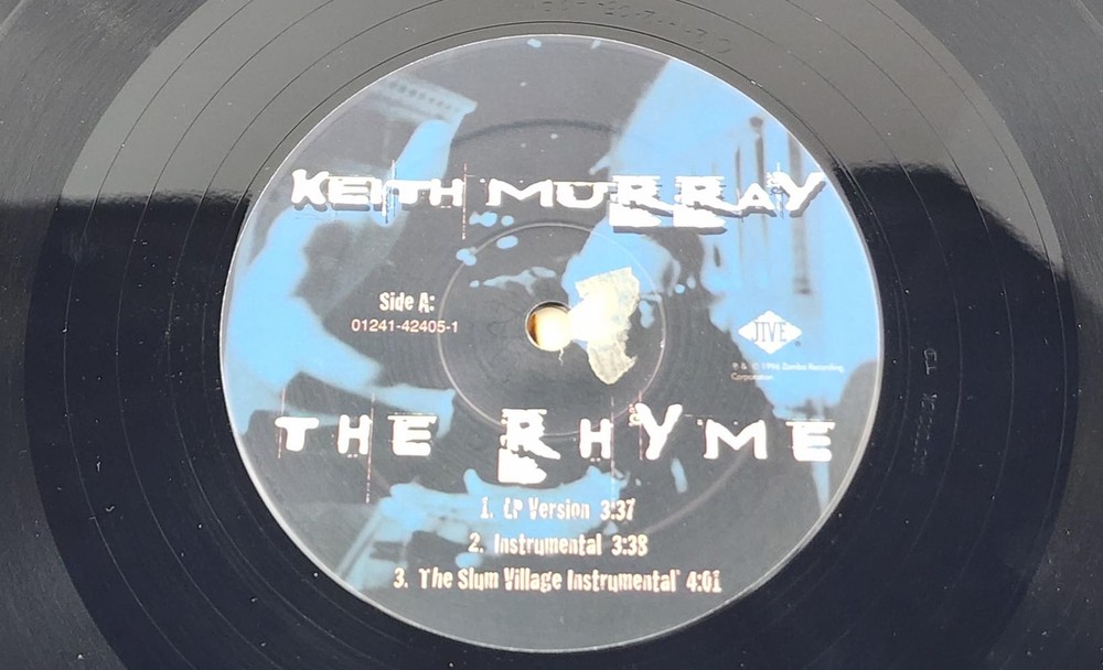 Keith Murray The Rhyme Vinyl Record - Jive