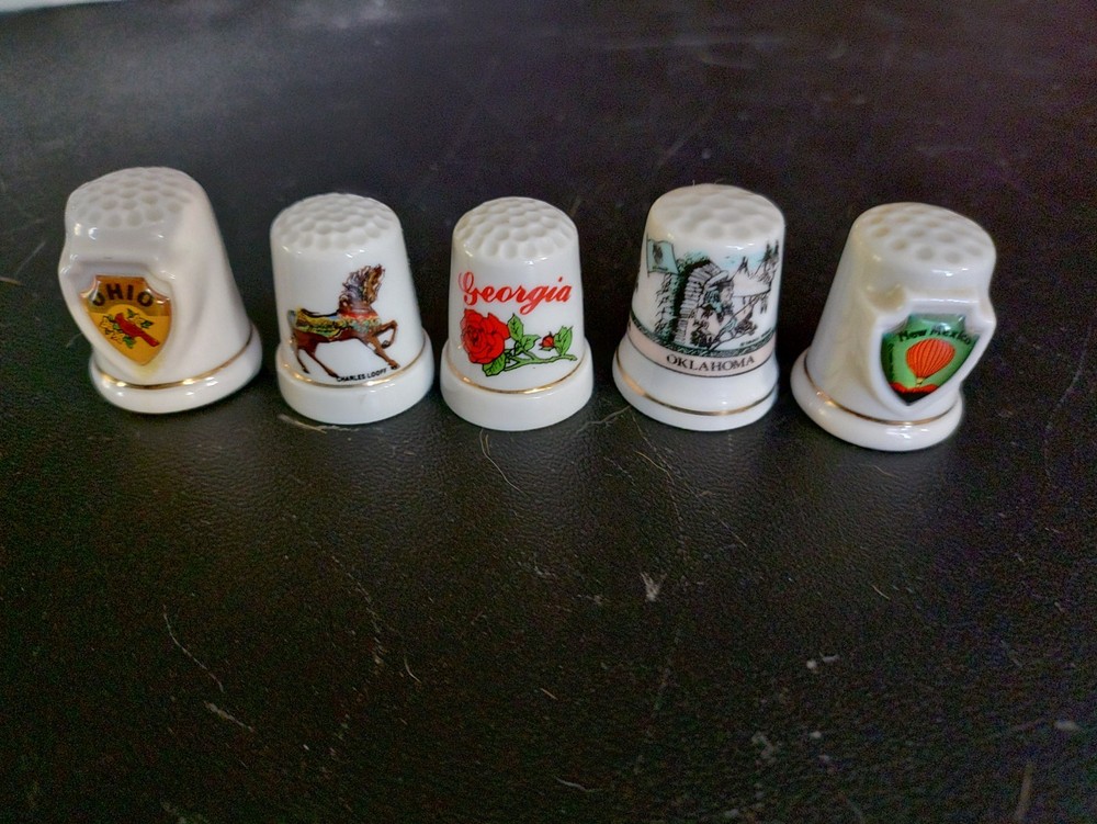 Thimbles Lot 15 Pieces