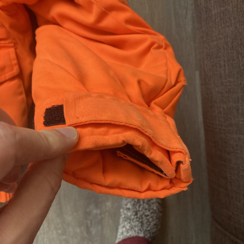 Filed And Stream Men’s Small Orange Hunting Jacket