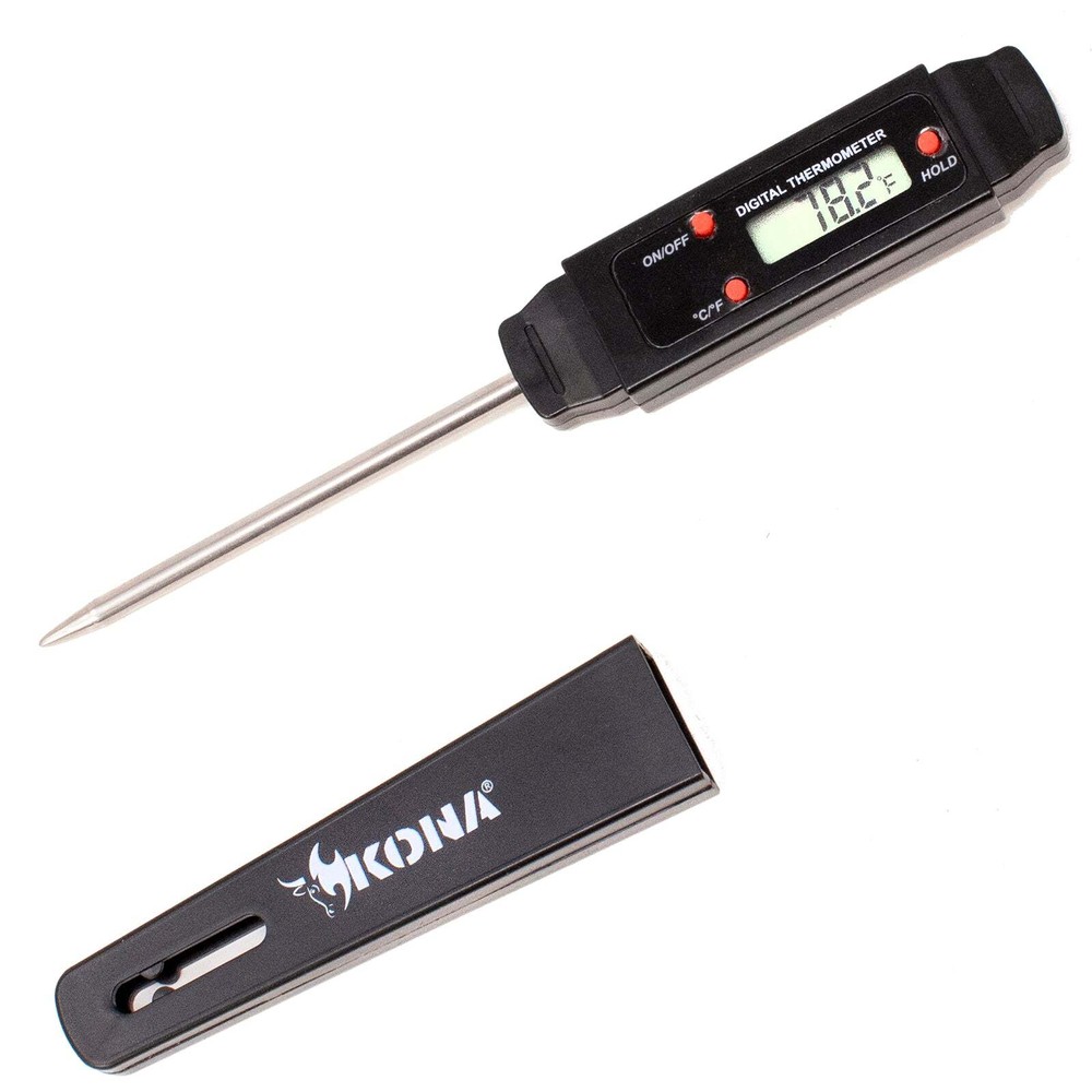 Kona Digital Pocket Meat Thermometer - Fast Temperature Reader & Convenient