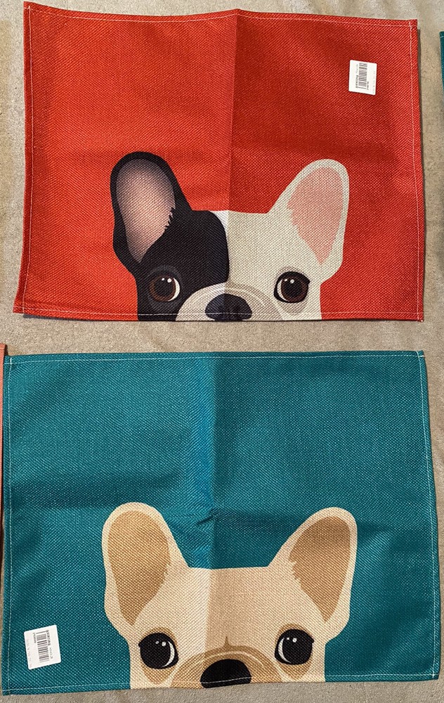 Table Place Setting-6 pcs Adorable Pets-Open box!! New