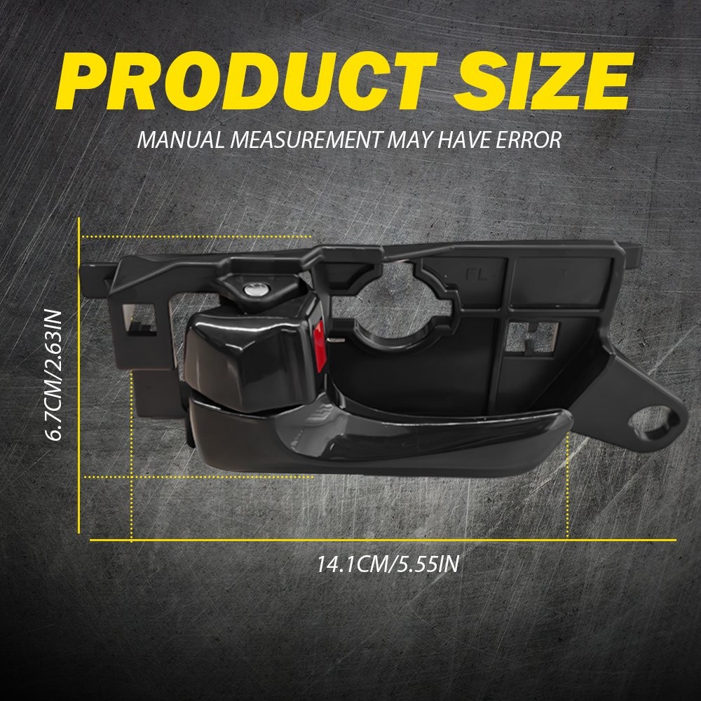 Interior Inside Door Handle Left Front Driver Side For Hyundai Sonata 2008-2010