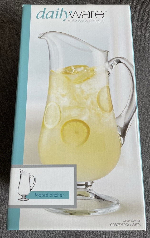 DailyWare Make Every Day Special Footed Pitcher