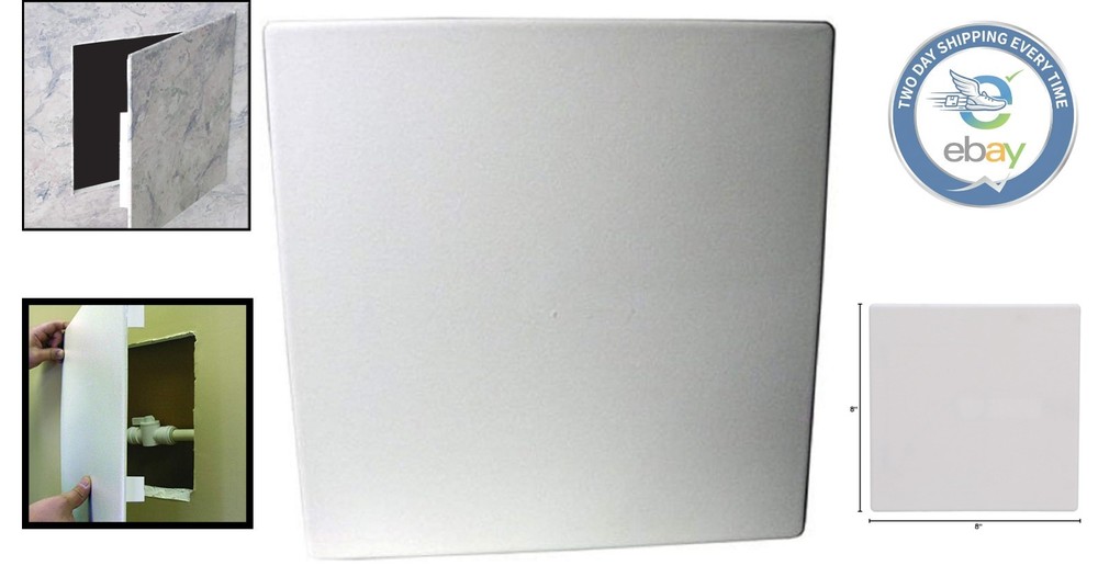 8x8 Inch Polystyrene Spring Fit Access Panel - Effortless Installation & Access