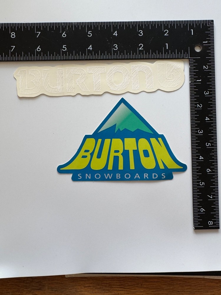 Burton Snowboard Stickers 2 Stickers