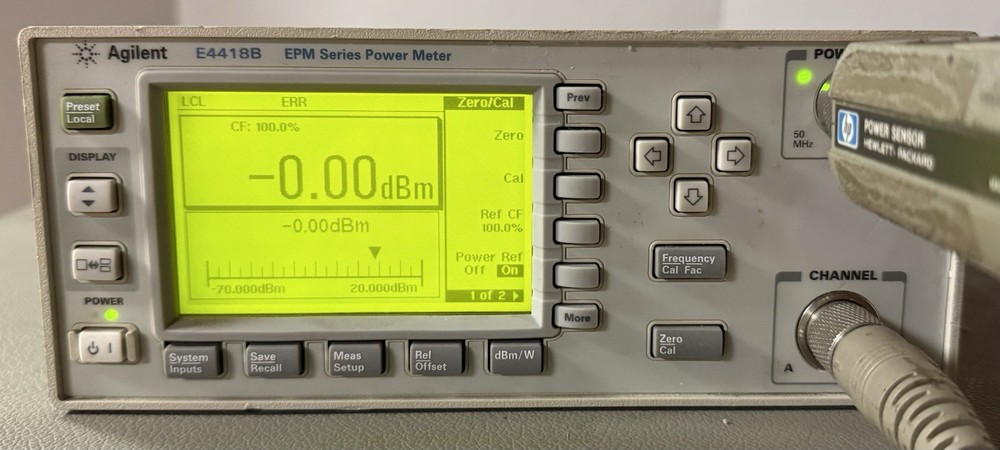 HP / Agilent E4418B EPM Power Meter Tested