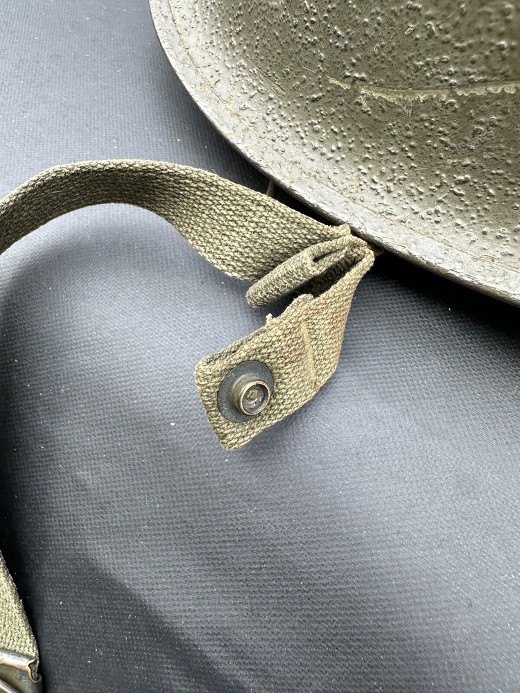 NAMED CAPTAIN M1-C PARATROOPER HELMET SHELL - Nice Example