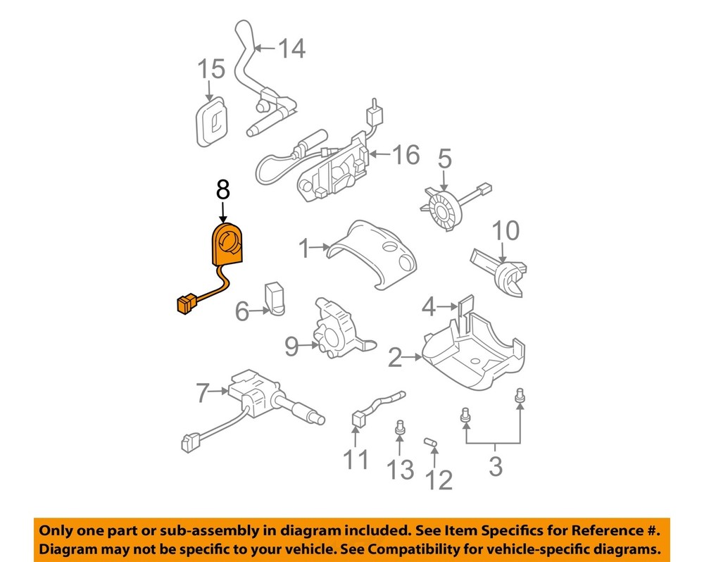 GM OEM Anti-Theft Alarm-Control Module 10355946