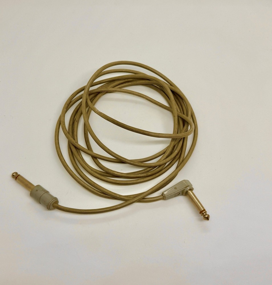 Vintage 1960's Switchcraft 1/4" Right-Angle 10ft Instrument Cable -Case Candy