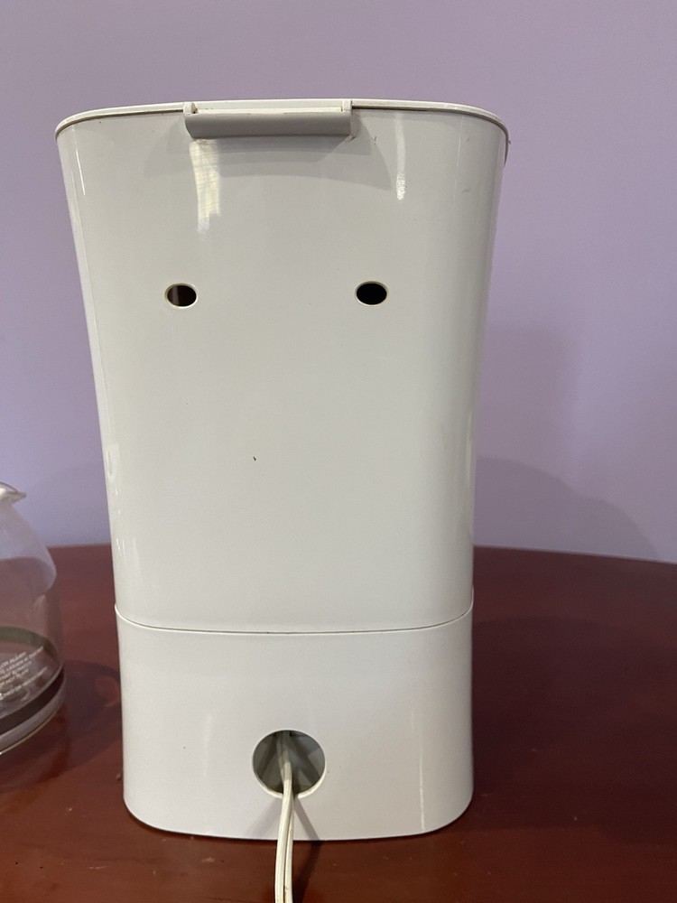 mr. coffee 12-cup programmable coffee maker, White