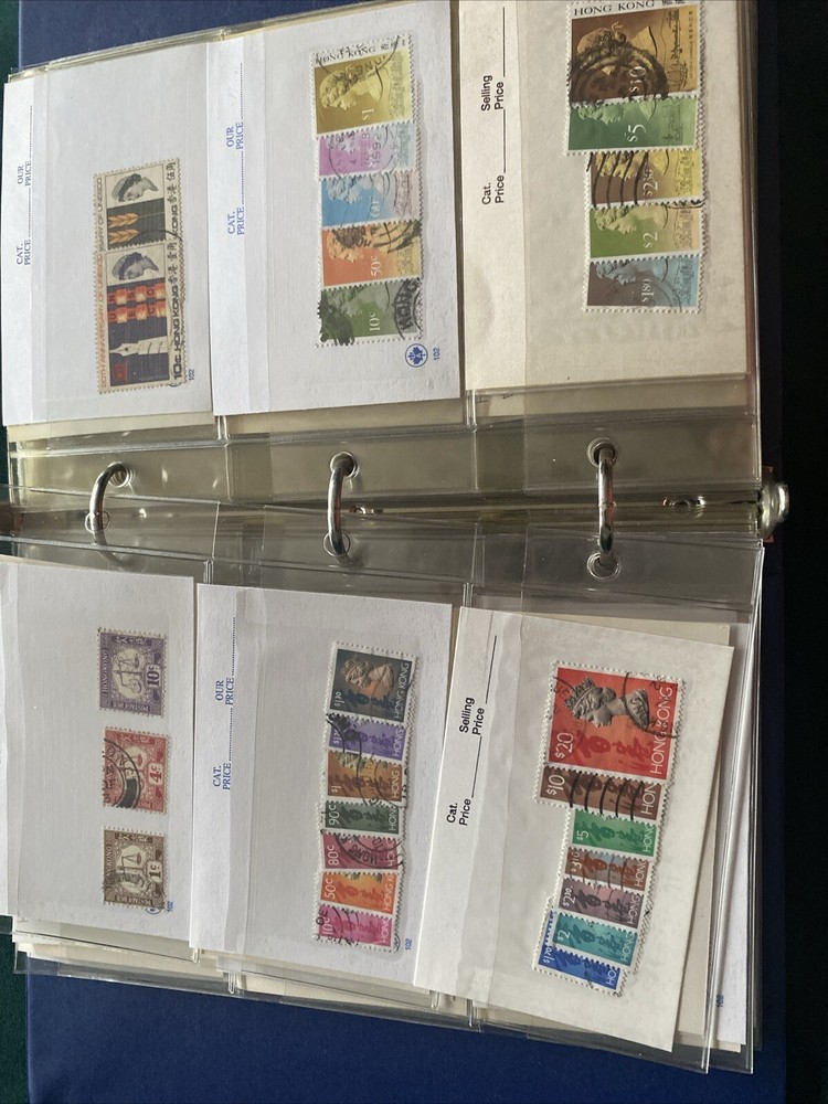 hong kong stamp collection