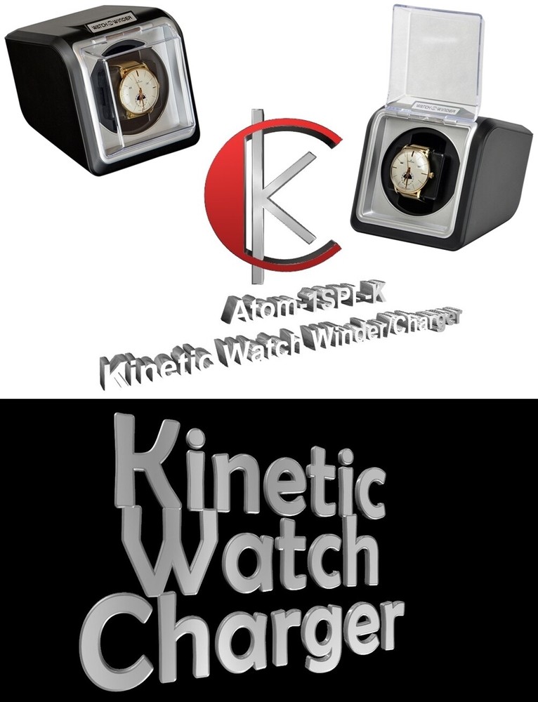 Single Kinetic Automatic Watch Charger model: Atom-1SPL-K
