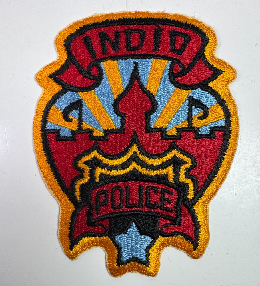Indio Police California CA Patch R4