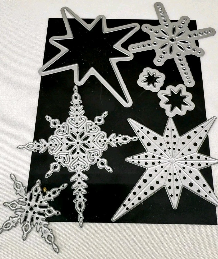 Stampin' Up Starlight 7 Thinlits Dies Sizzix 141840