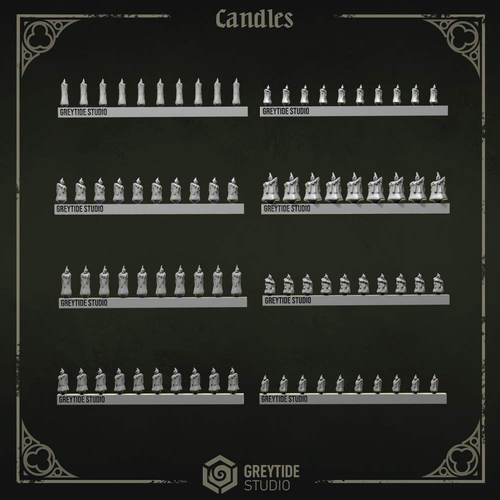 Eternal Pilgrims Candles [Greytide]